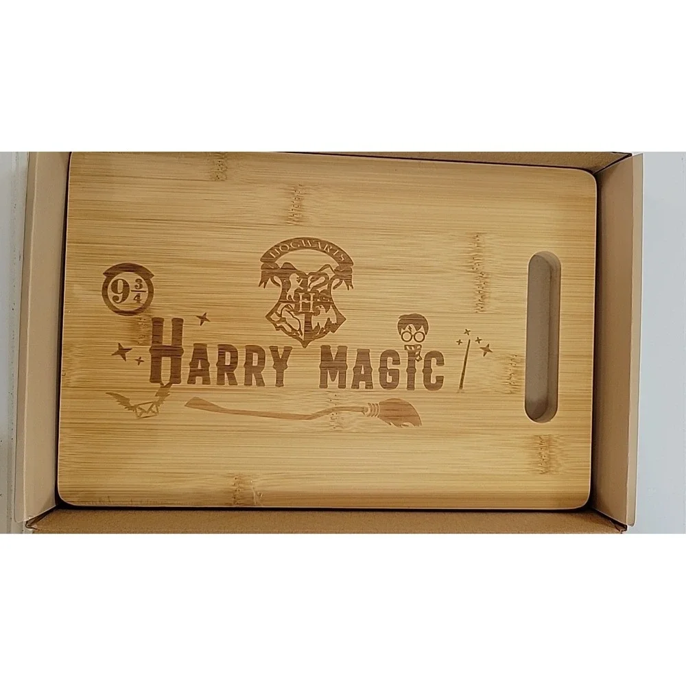 HARRY POTTER CUTTING BOARD, APRON, AND COOKING‎ UTENSILS, NIB